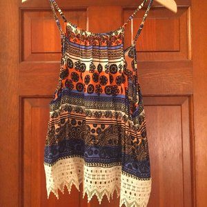 Boho tank top